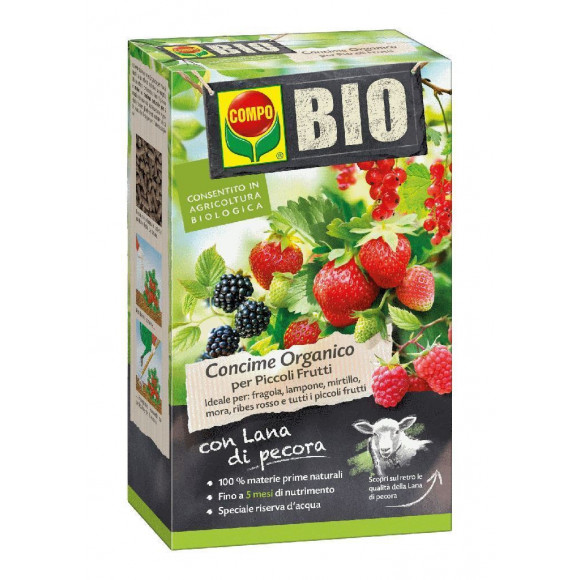 CONCIME BIO LANA PECORA PICC.FRUT. 750GR