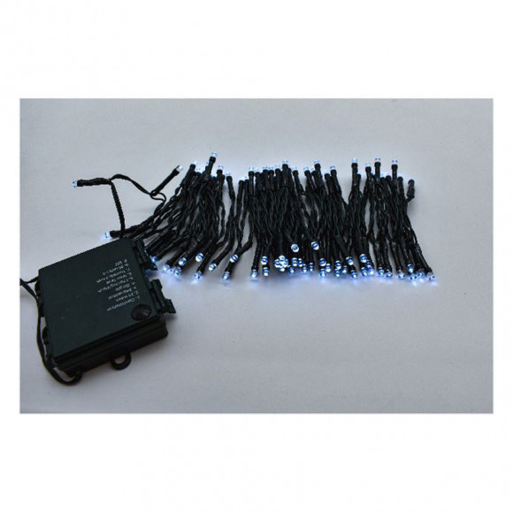 192 LED BATT TIMER C/C NERO BIANCO GHIAC