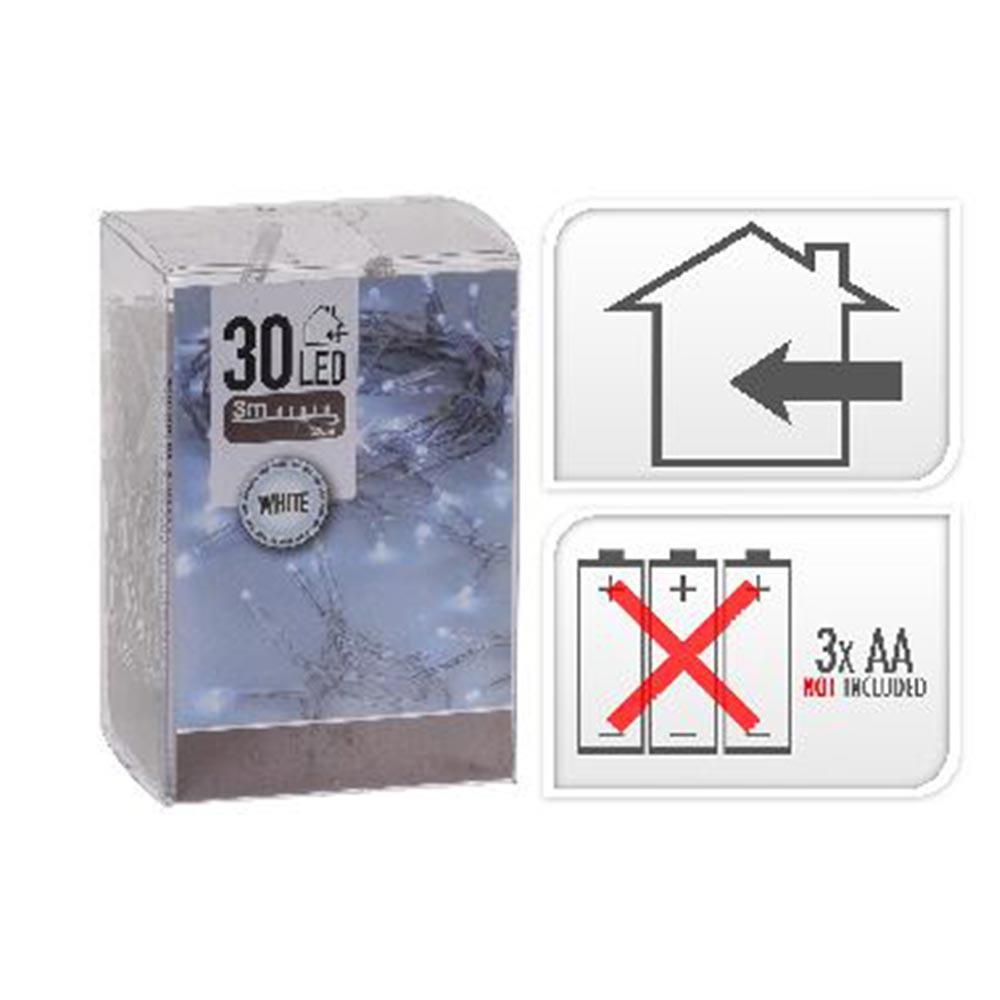 FILO 30 LED BIANCO GHIACCIO