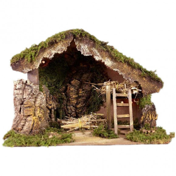 CAPANNA CON LUCI 33X18X23CM