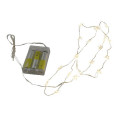 CATENA 20 STELLE LED BIANCO CALDO BATT