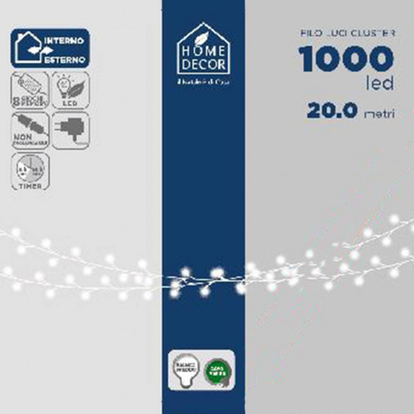 CATENA 1000 LED BIANCO FREDDO