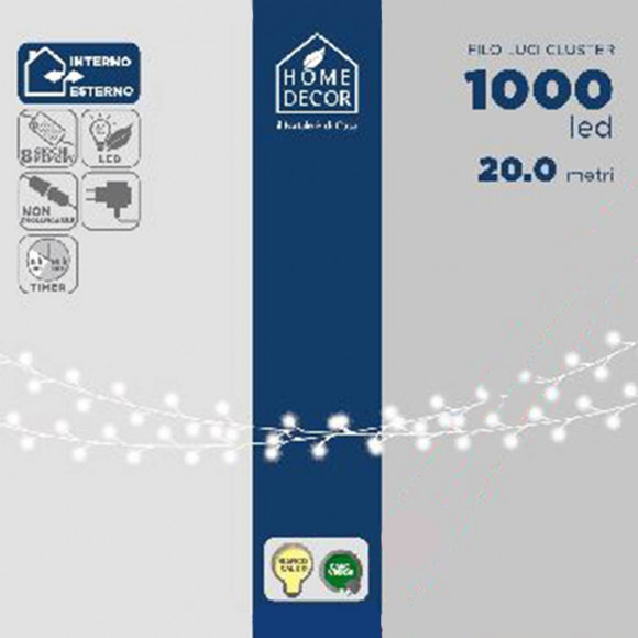 CATENA 1000 LED BIANCO CALDO 2