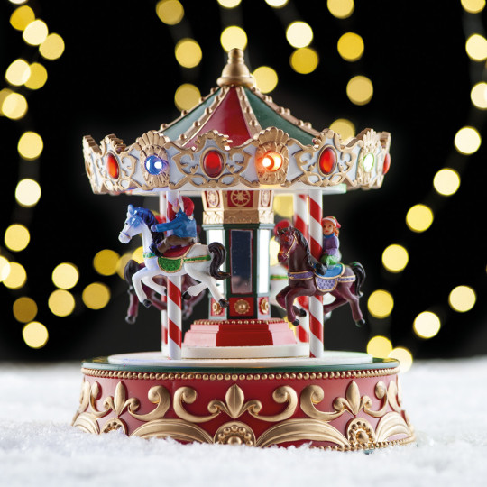 GIOSTRA CON LED MUSICA MOVIMENTO GIOSTRA CON LED MUSICA MOVIMENTO