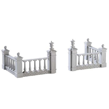 PLAZA FENCE, SET OF 4