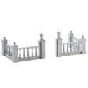 PLAZA FENCE, SET OF 4