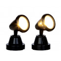 ROUND SPOT LIGHT SET OF 2