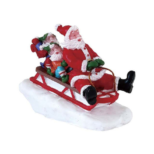 SLEDDING WITH SANTA