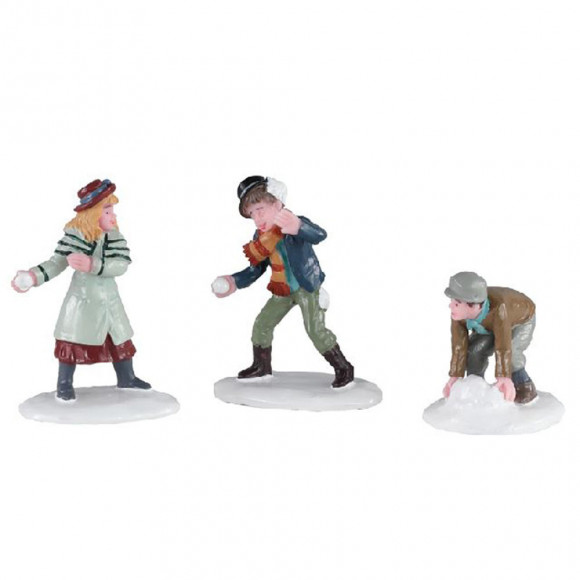 SNOWBALL SKIRMISH SET OF 3
