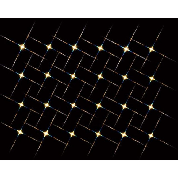 SUPER BRIGHT 24 YELLOW LIGHT STRING, B/O