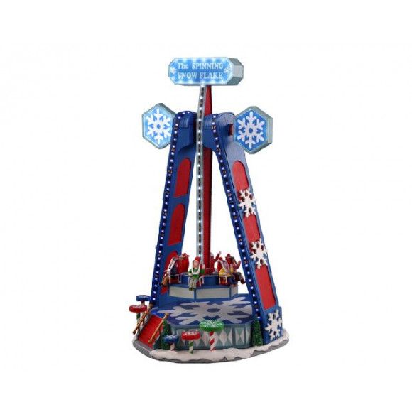 THE SPINNING SNOWFLAKE, WITH 4.5V