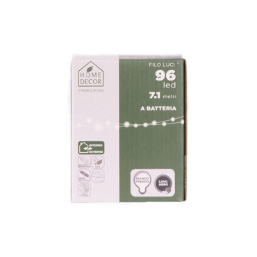 96 LED BATT TIMER C/C NERO BIANCO GHIACC 2