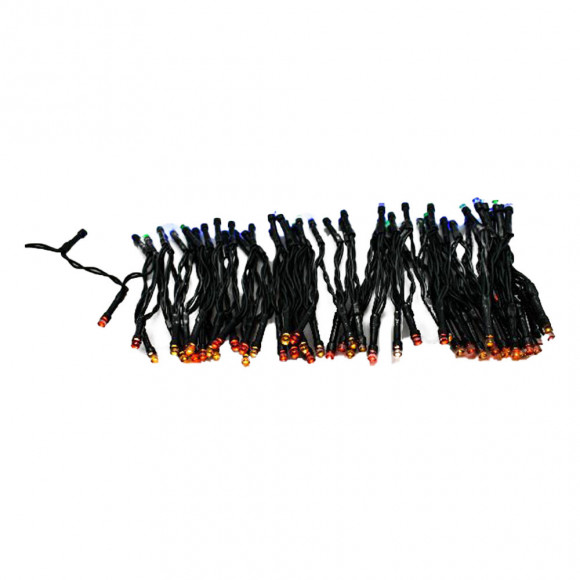 96 LED BATT TIMER C/C NERO MULTICOLOR