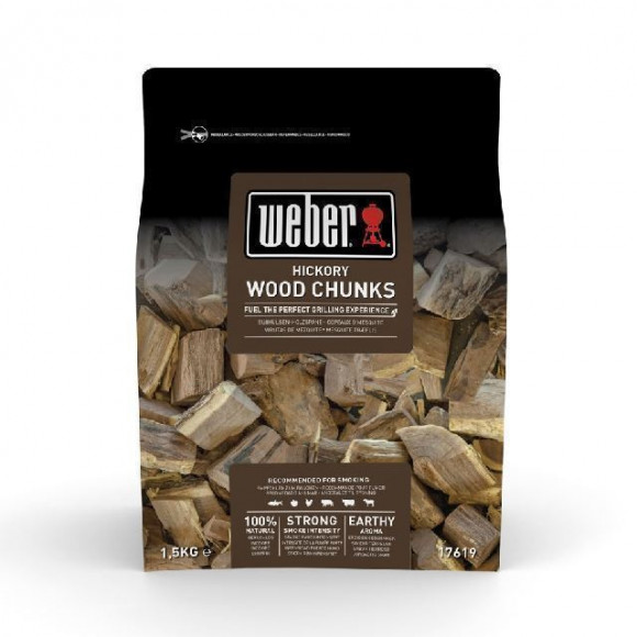 GRANDI PEZZI LEGNA AFFUMICATURA HICKORY