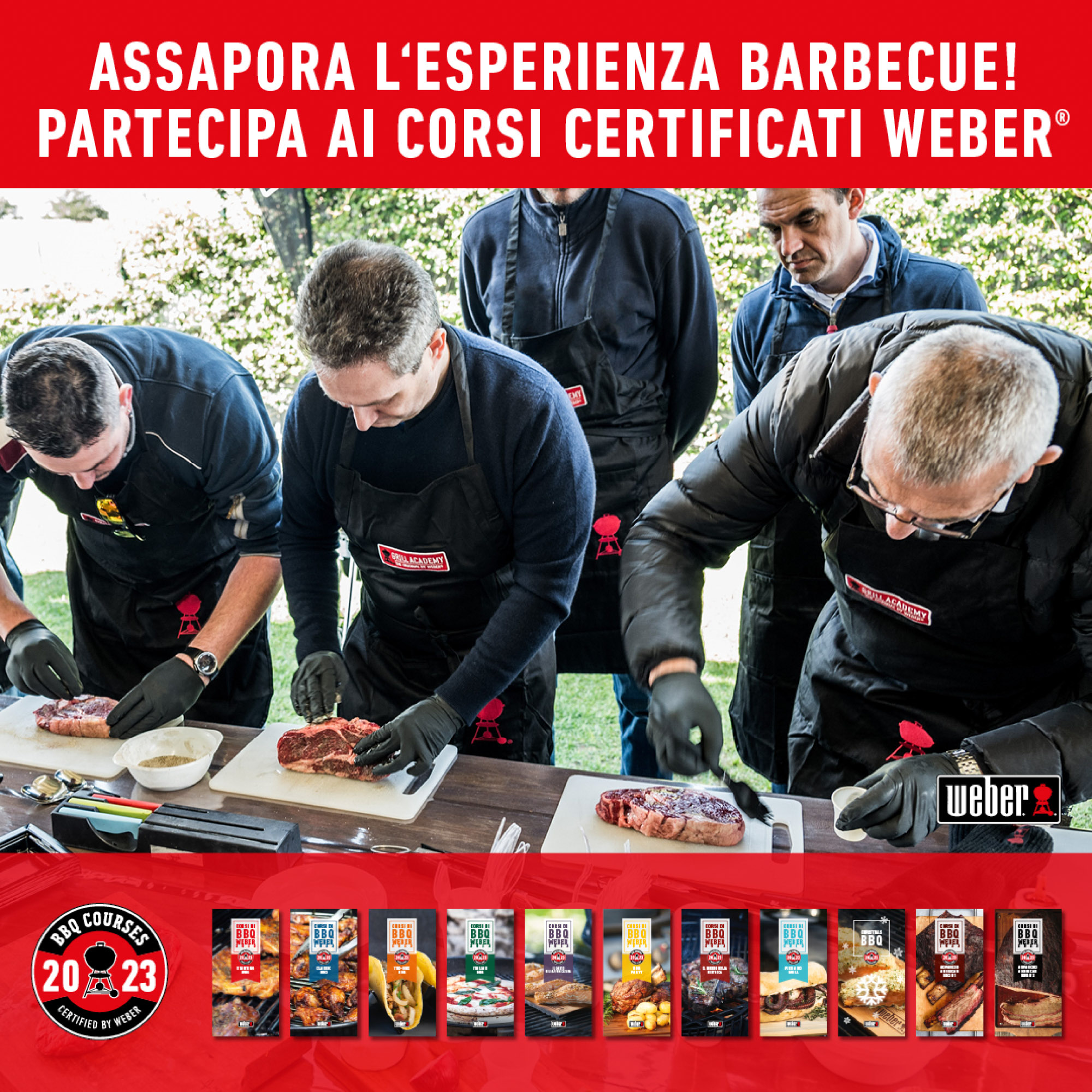CORSI BBQ WEBER